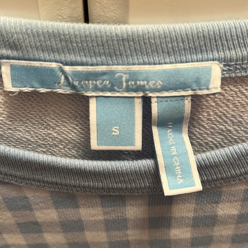 Draper James Natalie Sweatshirt Size Small - Picture 3 of 5